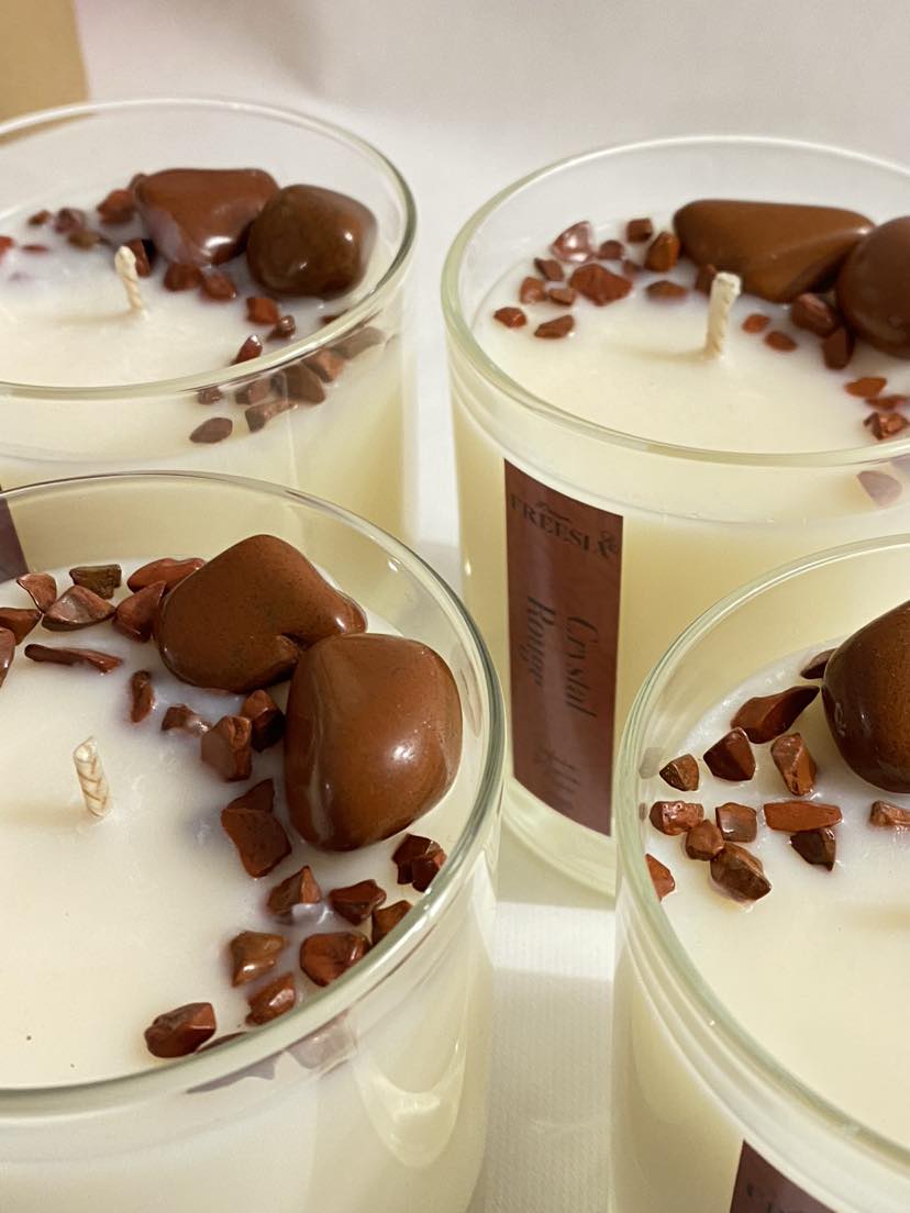 Bougie Parfumée Crystal Rouge