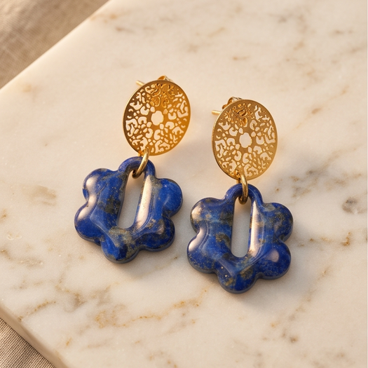 Boucles d’oreilles Dahlia