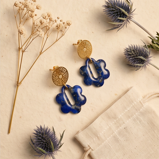 Boucles d’oreilles Dahlia