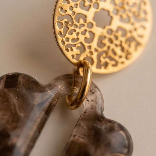 Boucles d’oreilles Dahlia