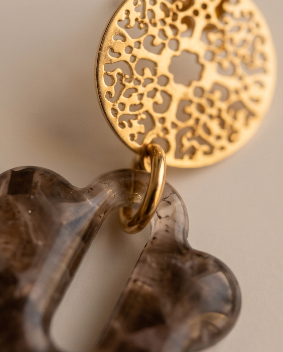 Boucles d’oreilles Dahlia