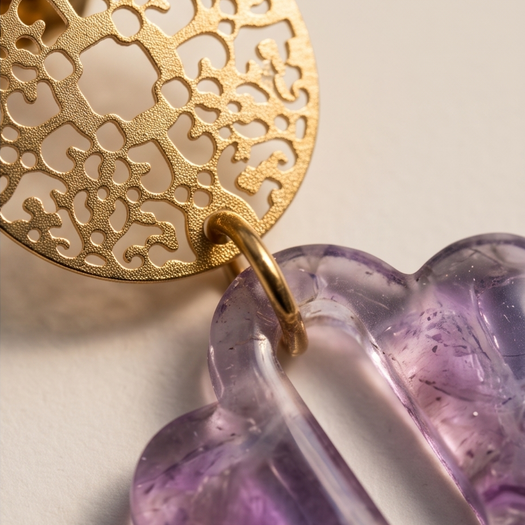 Boucles d’oreilles Dahlia